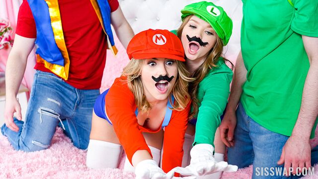 La mágica Chanel Camryn y Mazy Myers en rodaje de culo grande