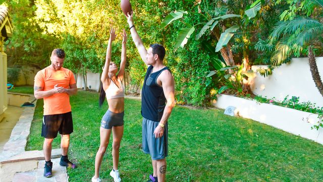 Katya Rodriguez is getting fucked two times by big cocks