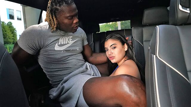 Brunette chick Michelle Martinez is sucking a king size BBC in POV