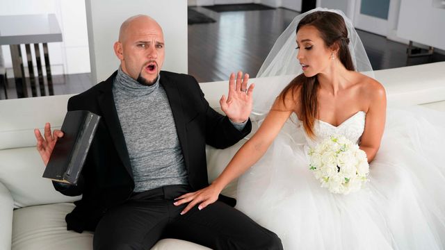 Cute model with big boobs Moriah Mills fucked by a white dick