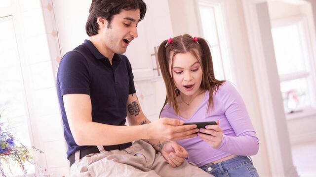 Adrianna Jade is fucking with a long-dicked Elias Cash