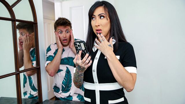 Asian MILF with hairy pussy Lily Lane fucked in the cowgirl pose