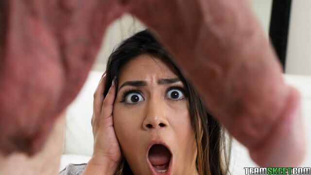 Adorable doll with small tits Lexi Bandera anally fucked from behind