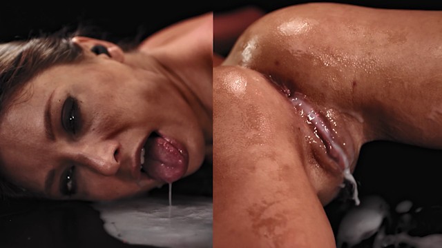 Vidéo double péné de Talia