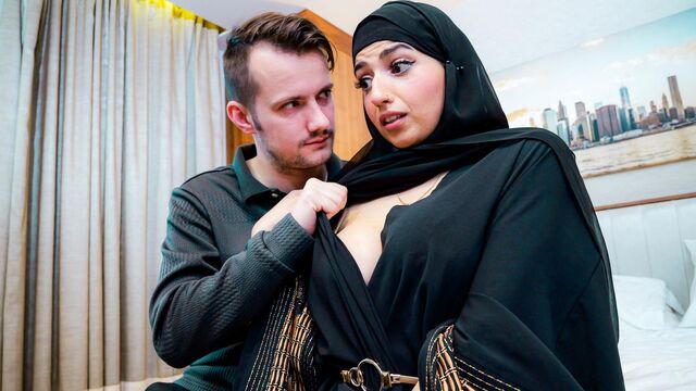 Muslim doll with big boobs Aaliyah Yasin rammed by huge boner
