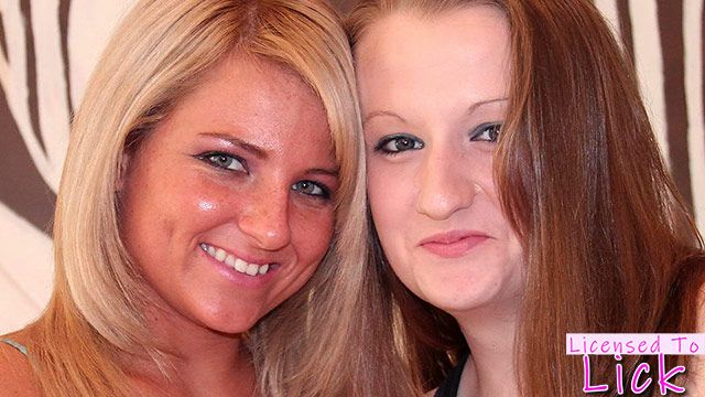 Lesbian action with lovely Casey Cumz from Licensed To Lick