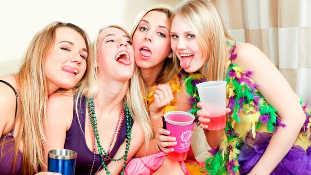 Lily Rade, Ryan Riesling and Cadence Lux are fucking at the party