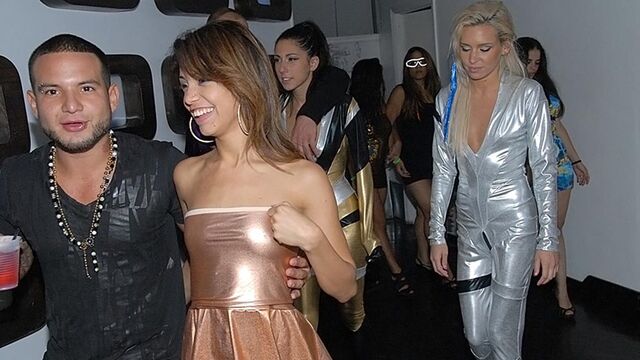 Elitäre Veronica Rodriguez in der Hauptrolle in Brünette XXX-Film