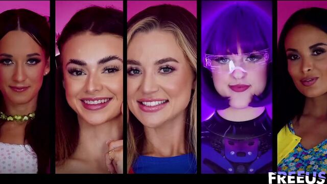 Clip jets de sperme de la jolie Freya et Anissa 