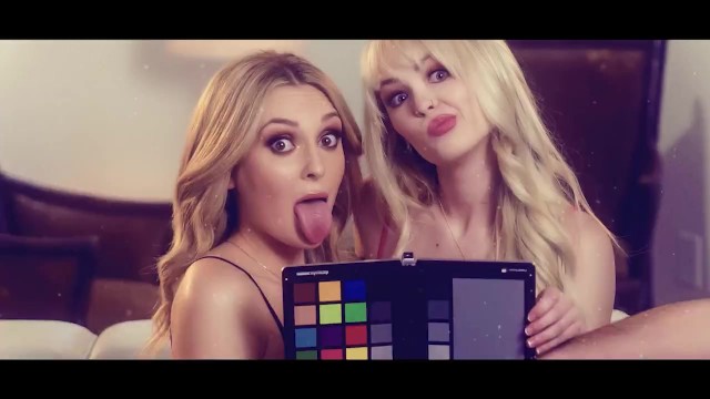 Salacious Lilly Bell and Charlotte Sins's high heels trailer