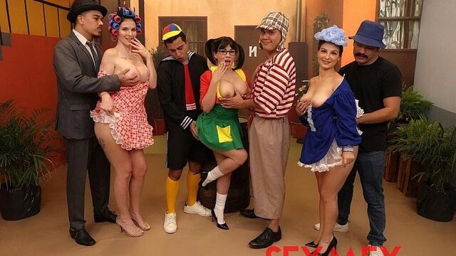 Crazy hot May Pleasure sex compilation with busty sex dolls