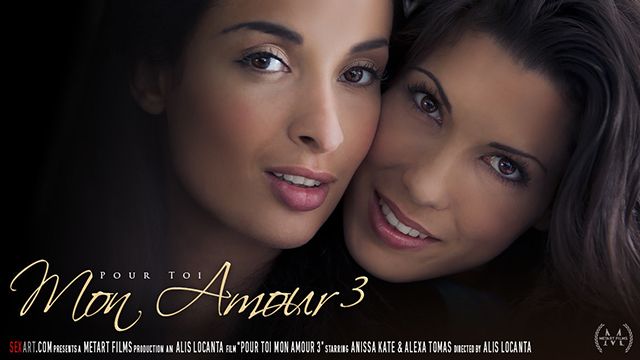 Sex Art featuring Anissa Kate and Alexa Tomas's sucking nipples sex