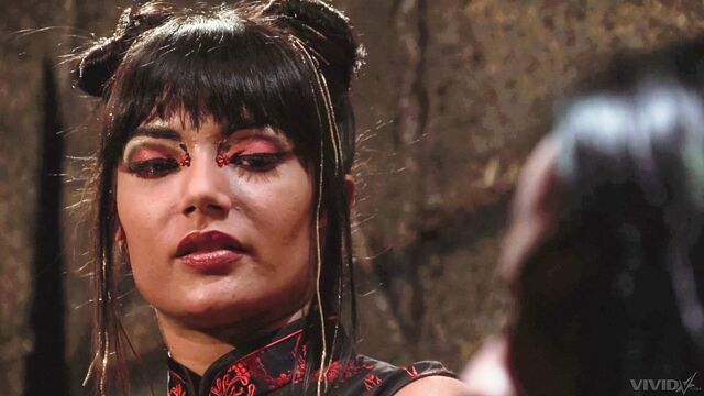 Xxx con la extravagante Shazia Sahari con culo grande de Wicked Pictures