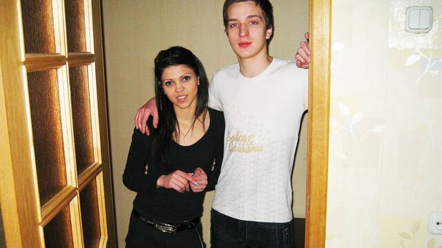 Alluring skinny brunette Alisha gets fucked by long penis